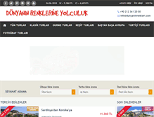 Tablet Screenshot of dunyaninrenkleri.com